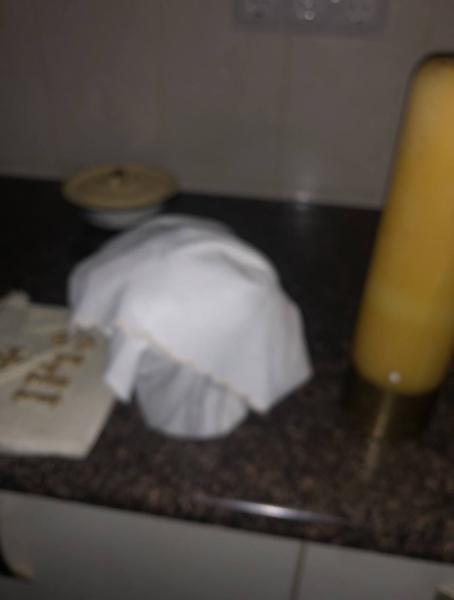 The Blessed Sacrament in ciborium